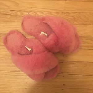 EMU Mayberry Fluffy Slippers Size 8